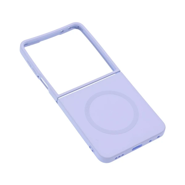 Torbica Magsafe Elegant Fold za Samsung F761B Galaxy Z Flip 8 ljubicasta