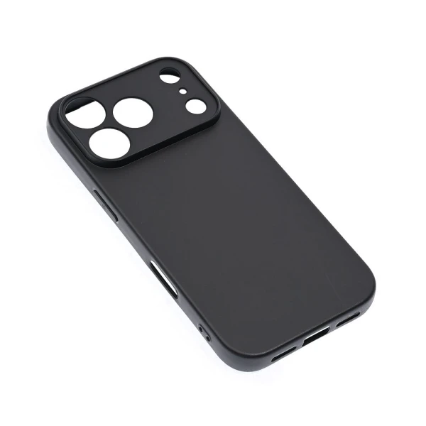 Torbica silikonska Skin za iPhone 17 Pro/18 Pro 6.3 mat crna