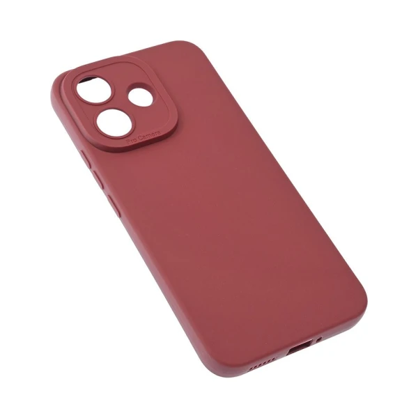 Torbica Silikon Pro Camera za Xiaomi Redmi Note 17 Pro 5G bordo