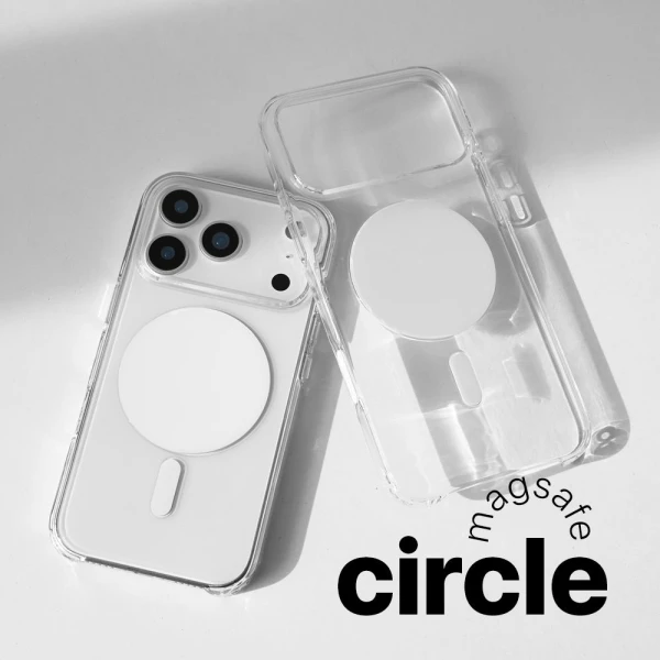 Torbica Magsafe Circle za iPhone 17 Pro/18 Pro 6.3 transparent