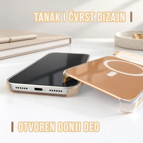 Torbica Magsafe Duo Color za iPhone 17 Pro Max/18 Pro Max 6.9 bela