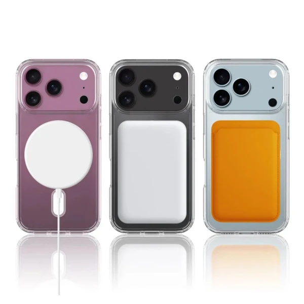Torbica Magsafe za iPhone 17 Pro Max/18 Pro Max 6.9 transparent