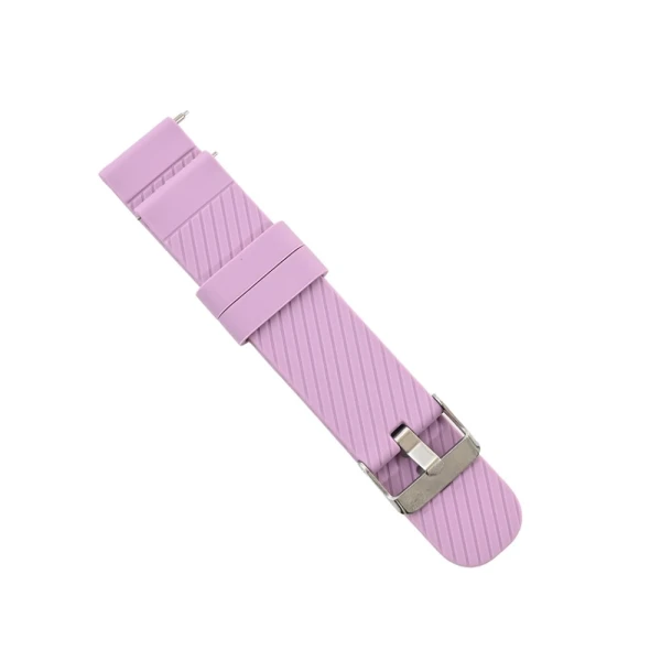 Narukvica diagonal stripe za smart watch 20mm ljubicasta