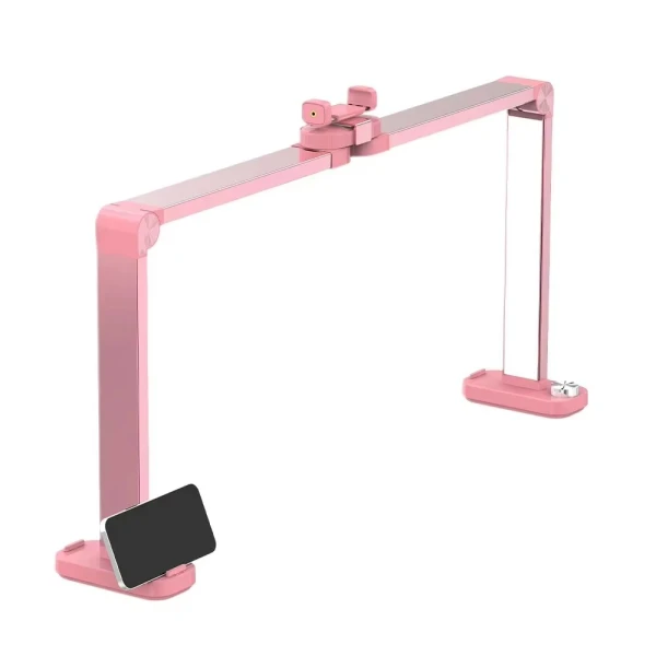 Stona LED lampa F-800E roze