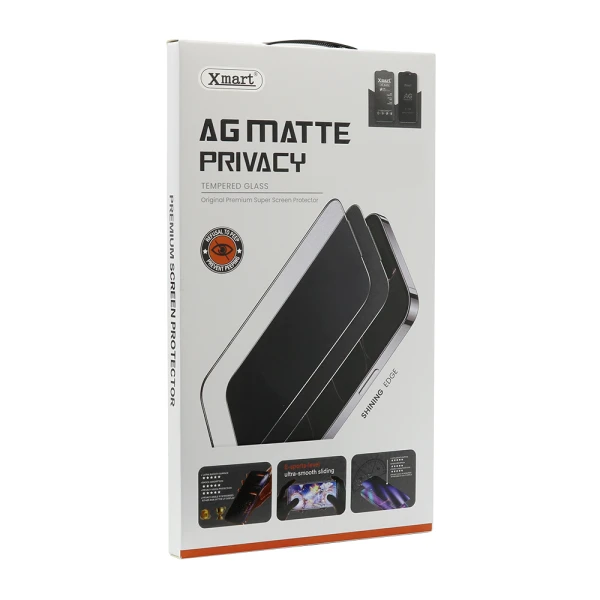 Folija za zastitu ekrana glass x mart ag matte privacy za iphone 18 pro max (6.9)