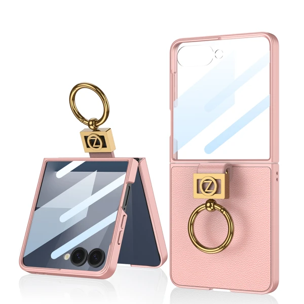 Futrola z-ring case za samsung f751b galaxy z flip 7 5g roze (gkk case)