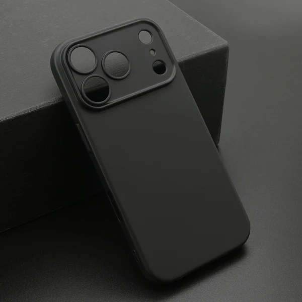 Futrola ultra tanki kolor za iphone 18 pro (6.3) crna