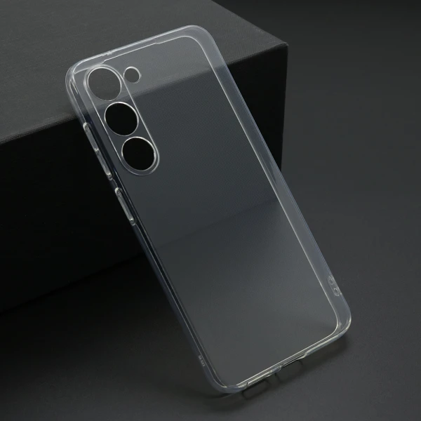 Futrola ultra tanki protect silikon za samsung s911b galaxy s23 providna (bela)