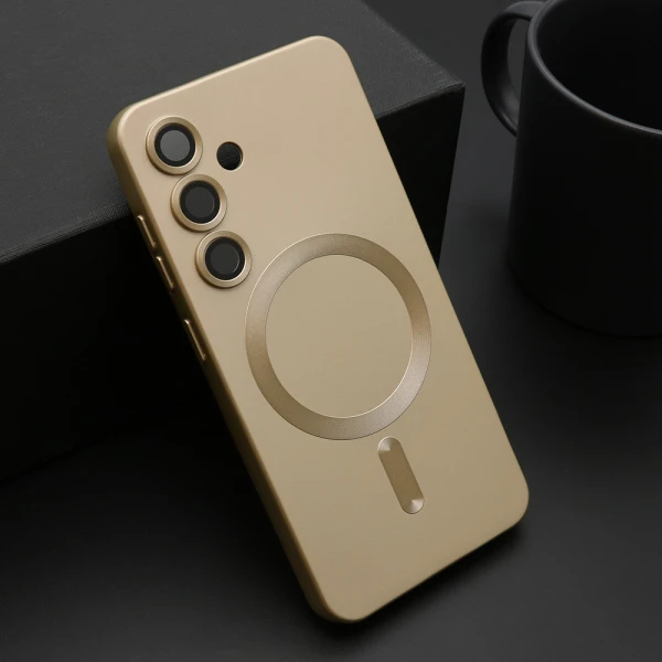 Futrola elegant magsafe za samsung s931b galaxy s25 5g zlatna