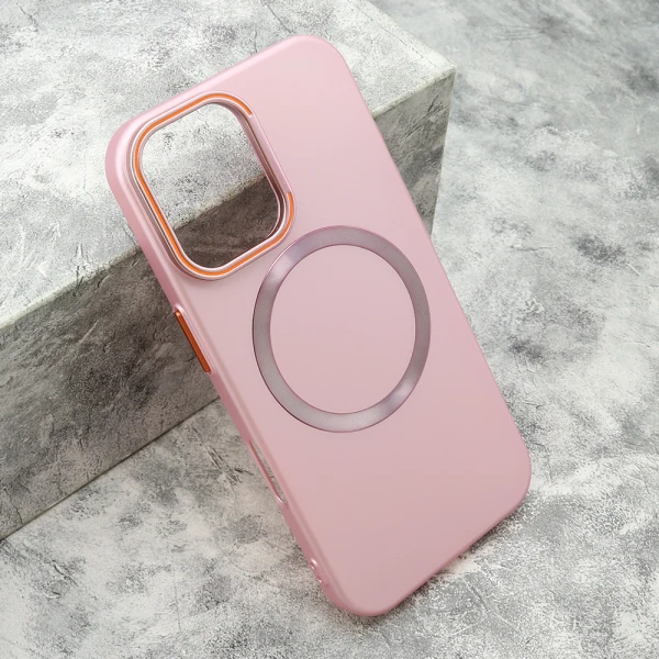 Futrola pro cases magsafe za iphone 16 (6.1) roze