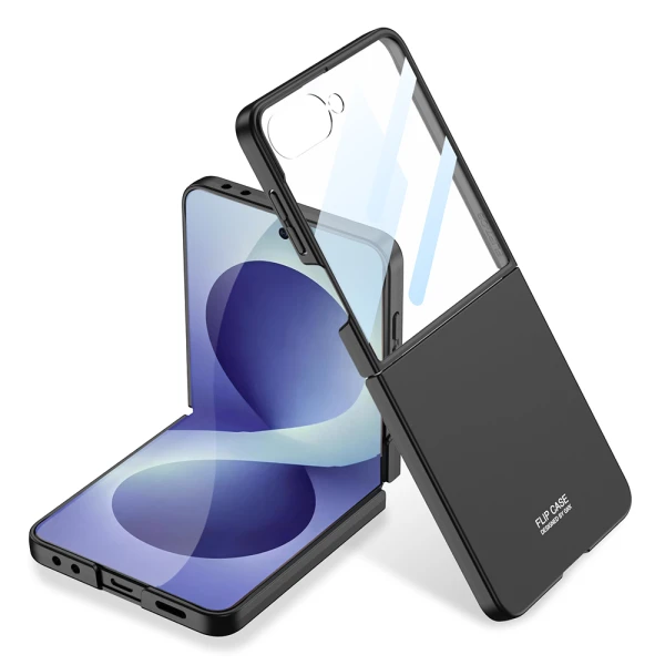 Futrola smooth ii za samsung f776b galaxy z flip 8 5g crna (gkk case)