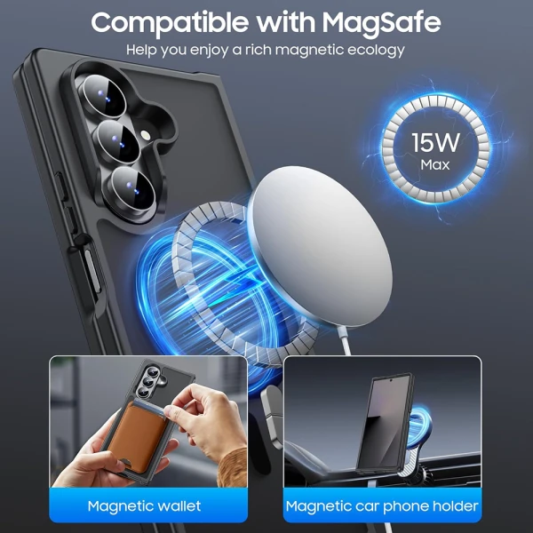 Futrola mood case magsafe za samsung f976b galaxy z fold 8 ultra 5g ljubicasta