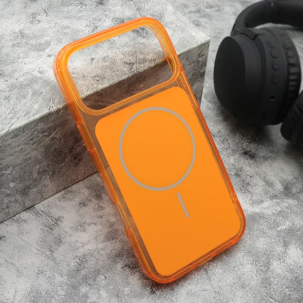 Futrola amber shine magsafe za iphone 17 pro max (6.9)/iphone 18 pro max (6.9) narandzasta