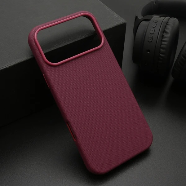 Futrola frosted shield magsafe za iphone 18 pro max (6.9) dark cherry