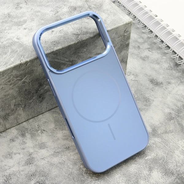 Futrola color metal magsafe za iphone 17 pro (6.3)/iphone 18 pro (6.3) svetlo plava (big camera)