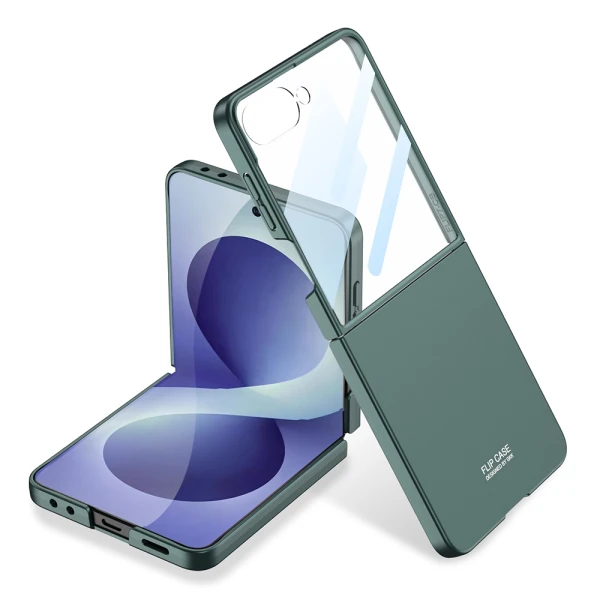 Futrola smooth ii za samsung f776b galaxy z flip 8 5g zelena (gkk case)