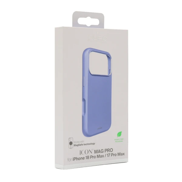 Futrola puro icon magsafe za iphone 17 pro max (6.9)/iphone 18 pro max (6.9) svetlo plava