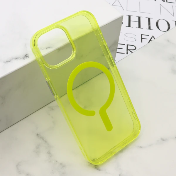 Futrola colorloop magsafe za iphone 15 (6.1) zuta