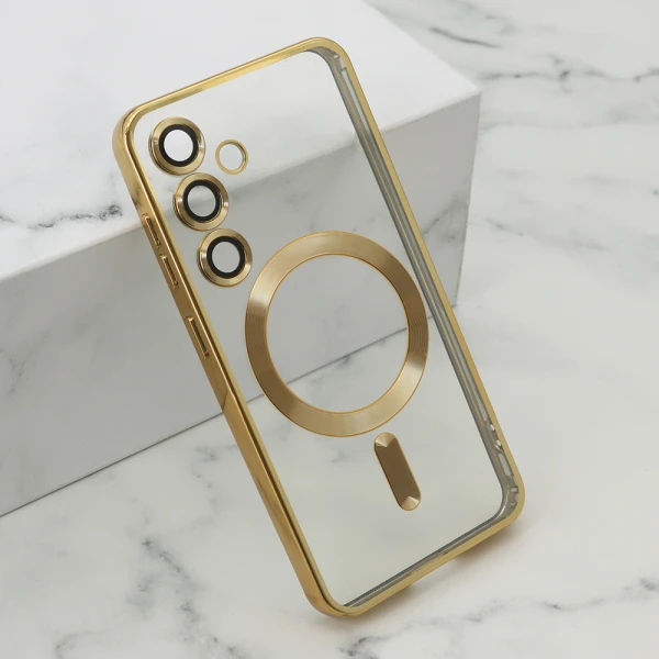 Futrola camera protect magsafe za samsung s921b galaxy s24 5g zlatna