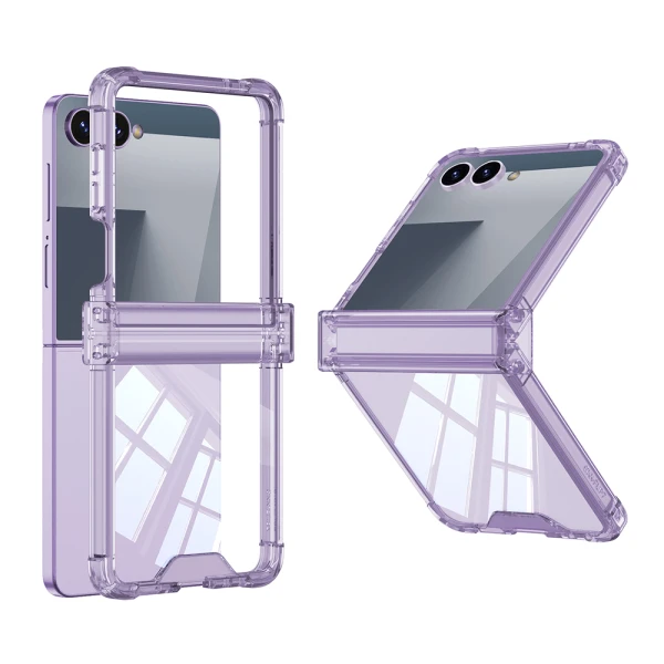 Futrola lines ii za samsung f776b galaxy z flip 8 5g ljubicasta (gkk case)