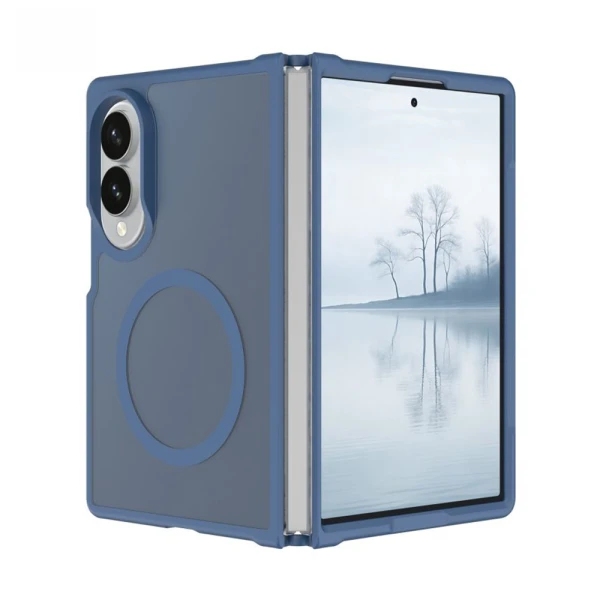 Futrola mood case magsafe za samsung f971b galaxy z fold 8 plava