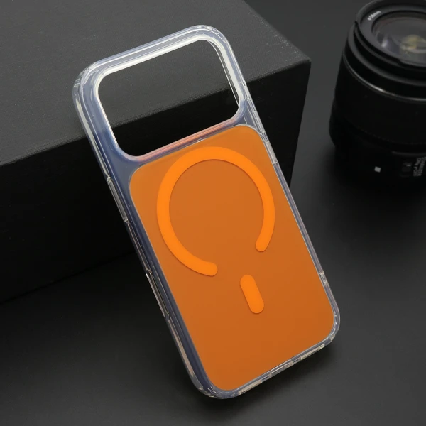 Futrola amber color magsafe za iphone 17 pro (6.3)/iphone 18 pro (6.3) narandzasta