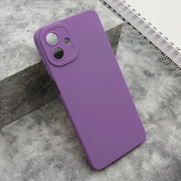 Futrola silikon pro camera za samsung a075f/a085f galaxy a07/a08 ljubicasta