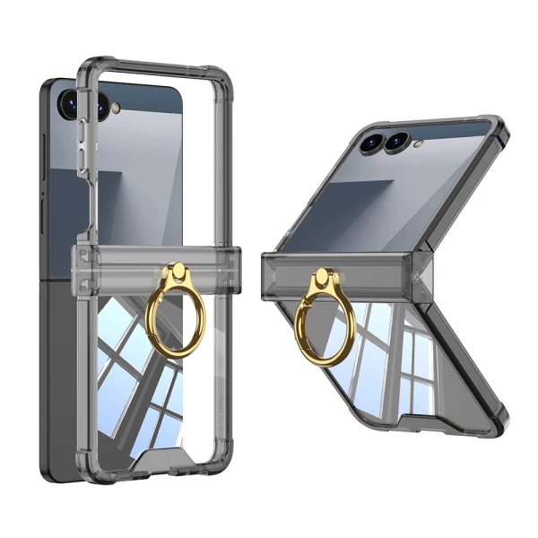 Futrola ring lines ii za samsung f751b galaxy z flip 7 5g crna (gkk case)