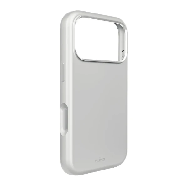 Futrola puro icon magsafe za iphone 17 pro max (6.9)/iphone 18 pro max (6.9) srebrna