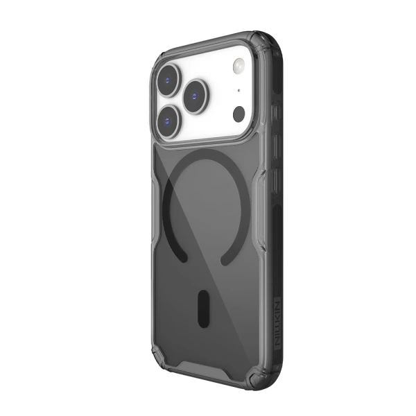 Futrola nillkin nature pro magnetic za iphone 17 pro/18 pro (6.3) providno crna