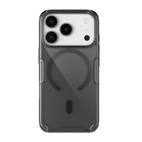 Futrola nillkin nature pro magnetic za iphone 17 pro/18 pro (6.3) providno crna