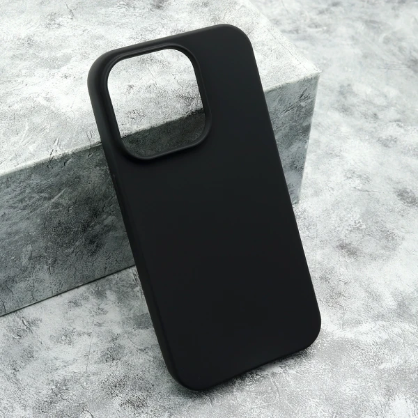 Futrola gentle color za iphone 15 pro (6.1) crna