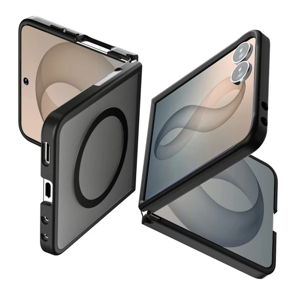 Futrola mood case magsafe za samsung f776b galaxy z flip 8 5g svetlo plava