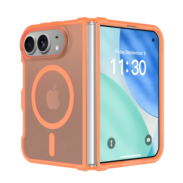 Futrola mood case magsafe za iphone duo narandzasta