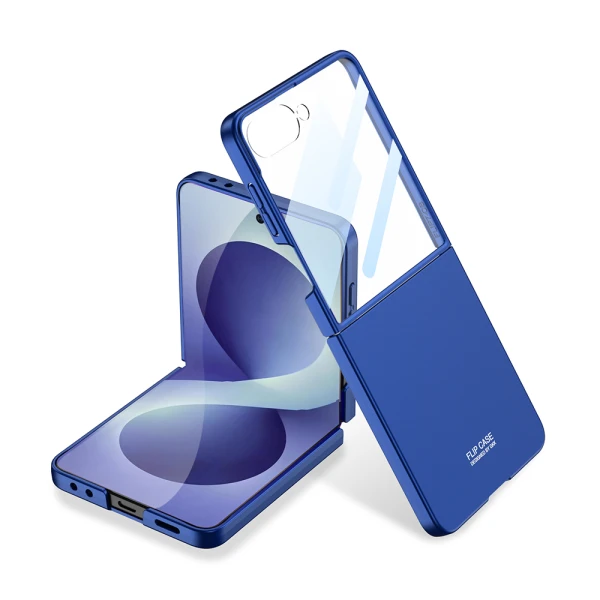 Futrola smooth ii za samsung f776b galaxy z flip 8 5g plava (gkk case)