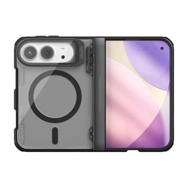 Futrola nillkin iceblade prop magnetic case za iphone duo crna