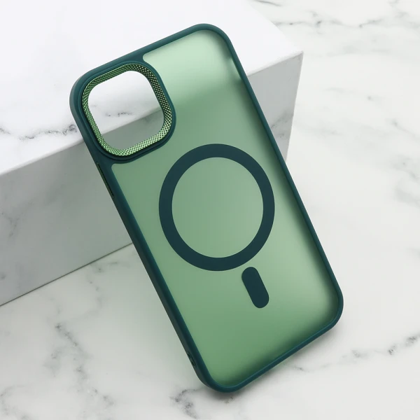 Futrola silky magsafe ii za iphone 11 (6.1) zelena