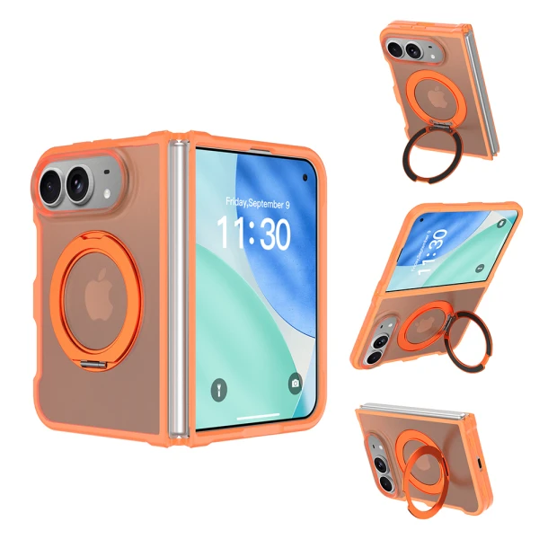 Futrola mood ring magsafe za iphone duo narandzasta