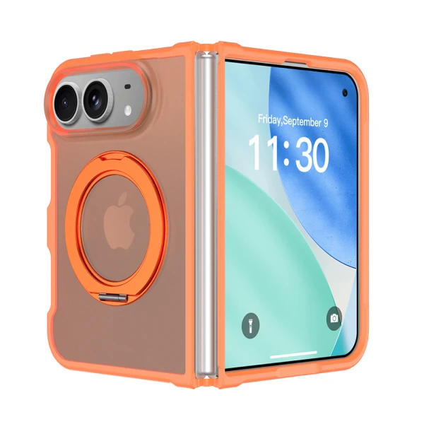 Futrola mood ring magsafe za iphone duo narandzasta