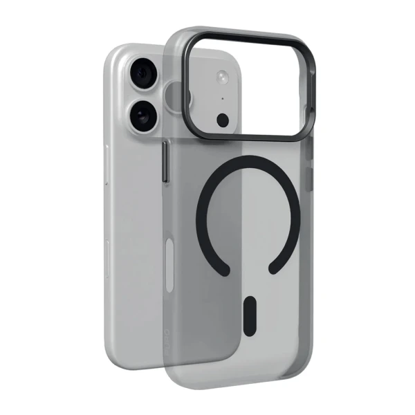 Futrola puro lightfeel magsafe za iphone 17 pro (6.3)/iphone 18 pro (6.3) crna