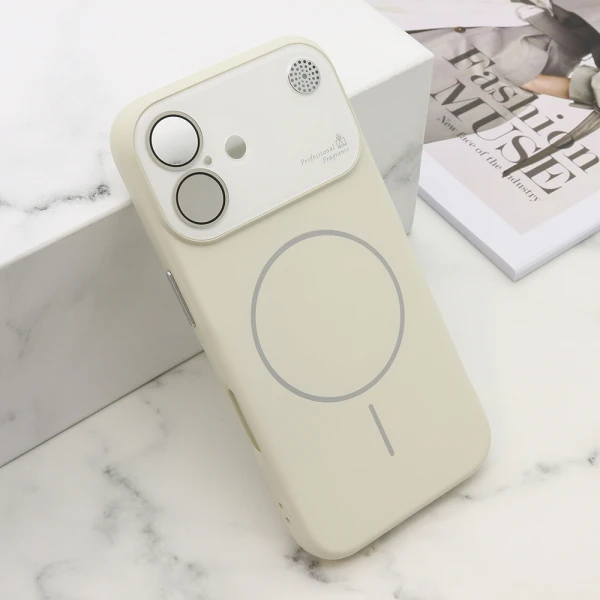 Futrola pastel dreams magsafe za iphone 16 (6.1) bela