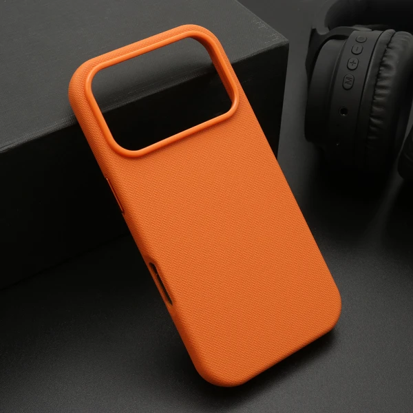 Futrola frosted shield magsafe za iphone 18 pro (6.3) narandzasta