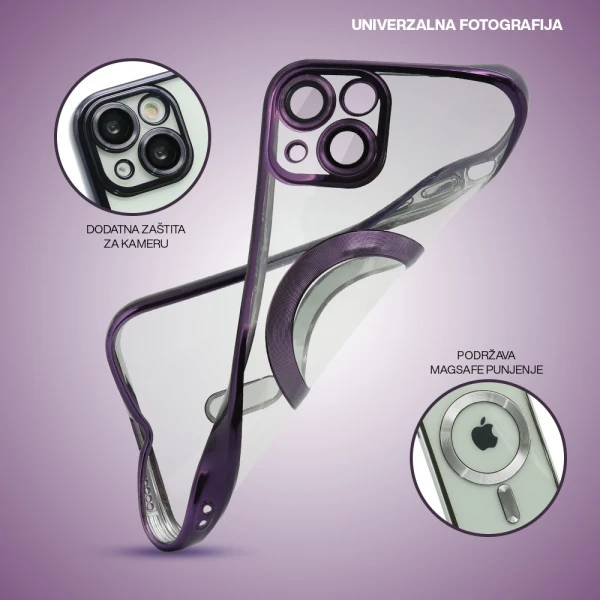 Futrola camera protect magsafe za samsung a266b galaxy a26 5g zlatna