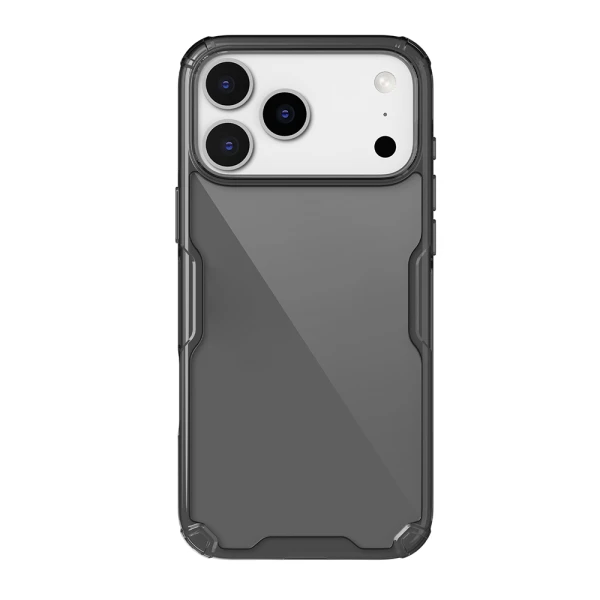 Futrola nillkin nature pro za iphone 17 pro/18 pro (6.3) providno crna