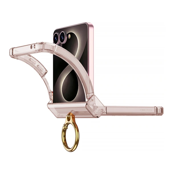 Futrola ring lines ii za samsung f776b galaxy z flip 8 5g crna (gkk case)