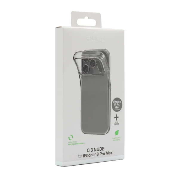 Futrola puro recover za iphone 17 pro max (6.9)/iphone 18 pro max (6.9) providna