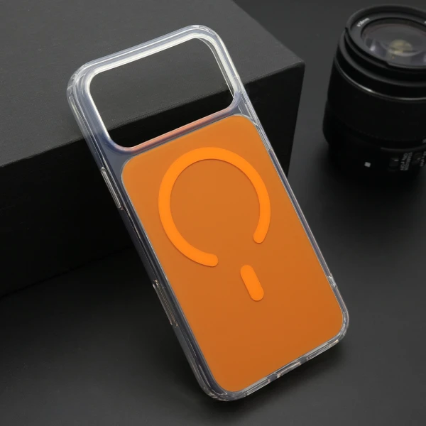 Futrola amber color magsafe za iphone 17 pro max (6.9)/iphone 18 pro max (6.9) narandzasta