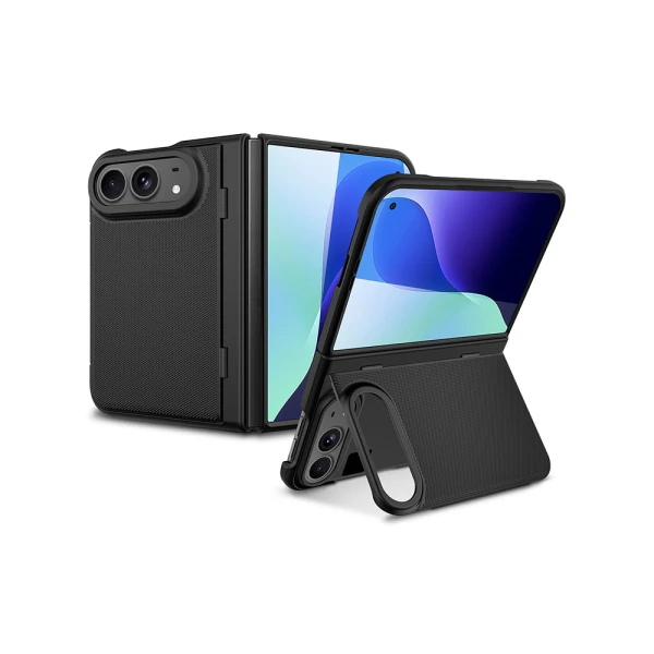 Futrola fusion fold case za iphone duo crna
