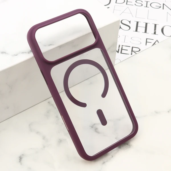 Futrola frame protect magsafe za iphone 17 pro max (6.9)/iphone 18 pro max (6.9) ljubicasta