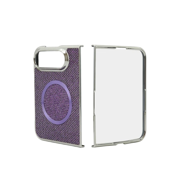 Futrola shining magsafe za iphone duo ljubicasra